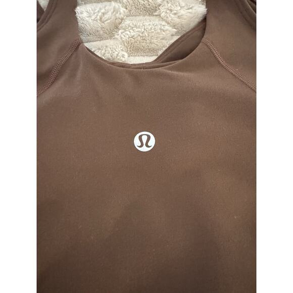 Lululemon Java Brown Align Cropped Tank Top Size 2 - Picture 4 of 5